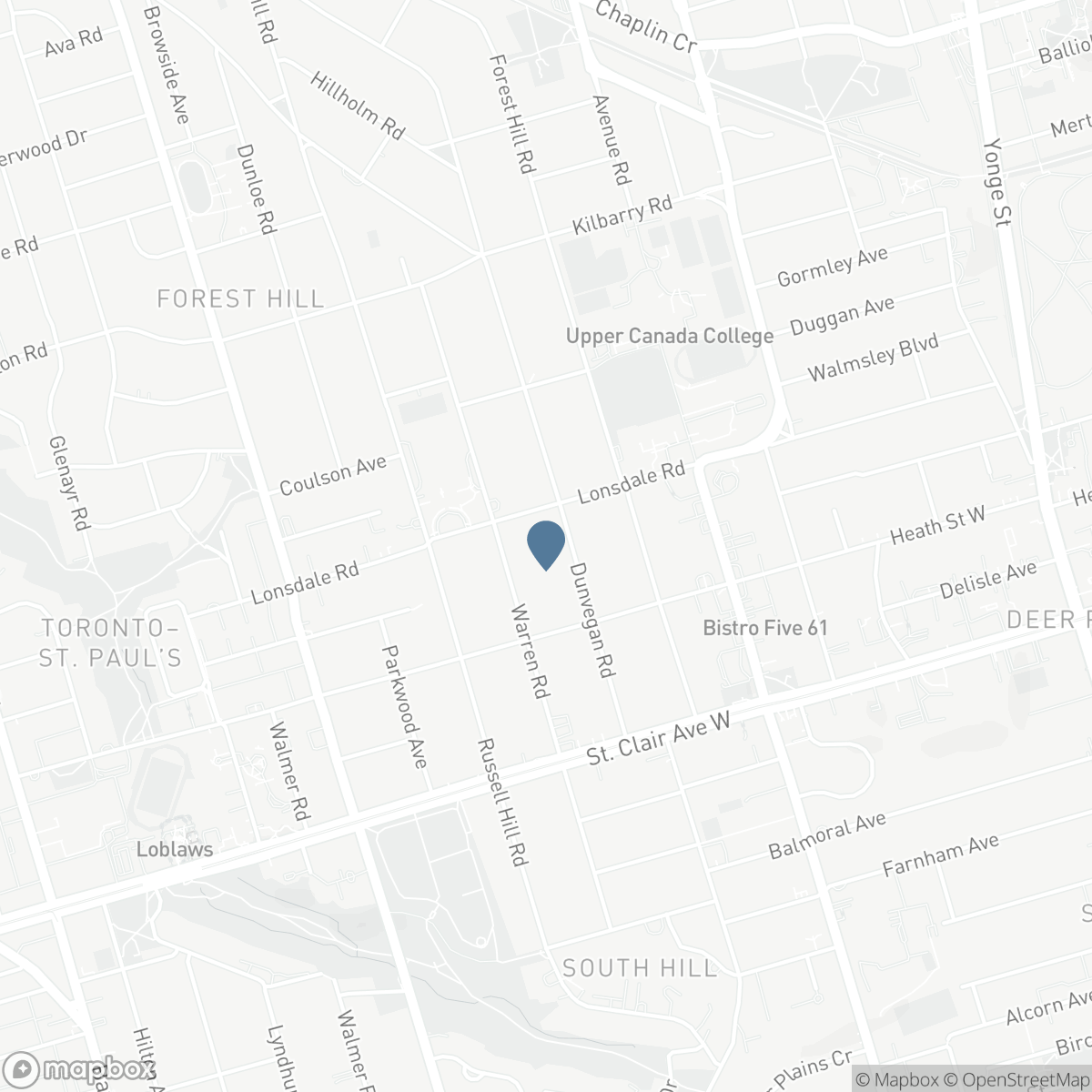 94 DUNVEGAN ROAD, Toronto, Ontario M4V 2P7